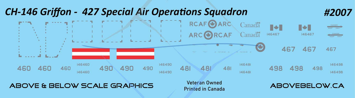 2007 - Bell CH-146 Griffon - 427 SOAS - ARC/RCAF (2016+)