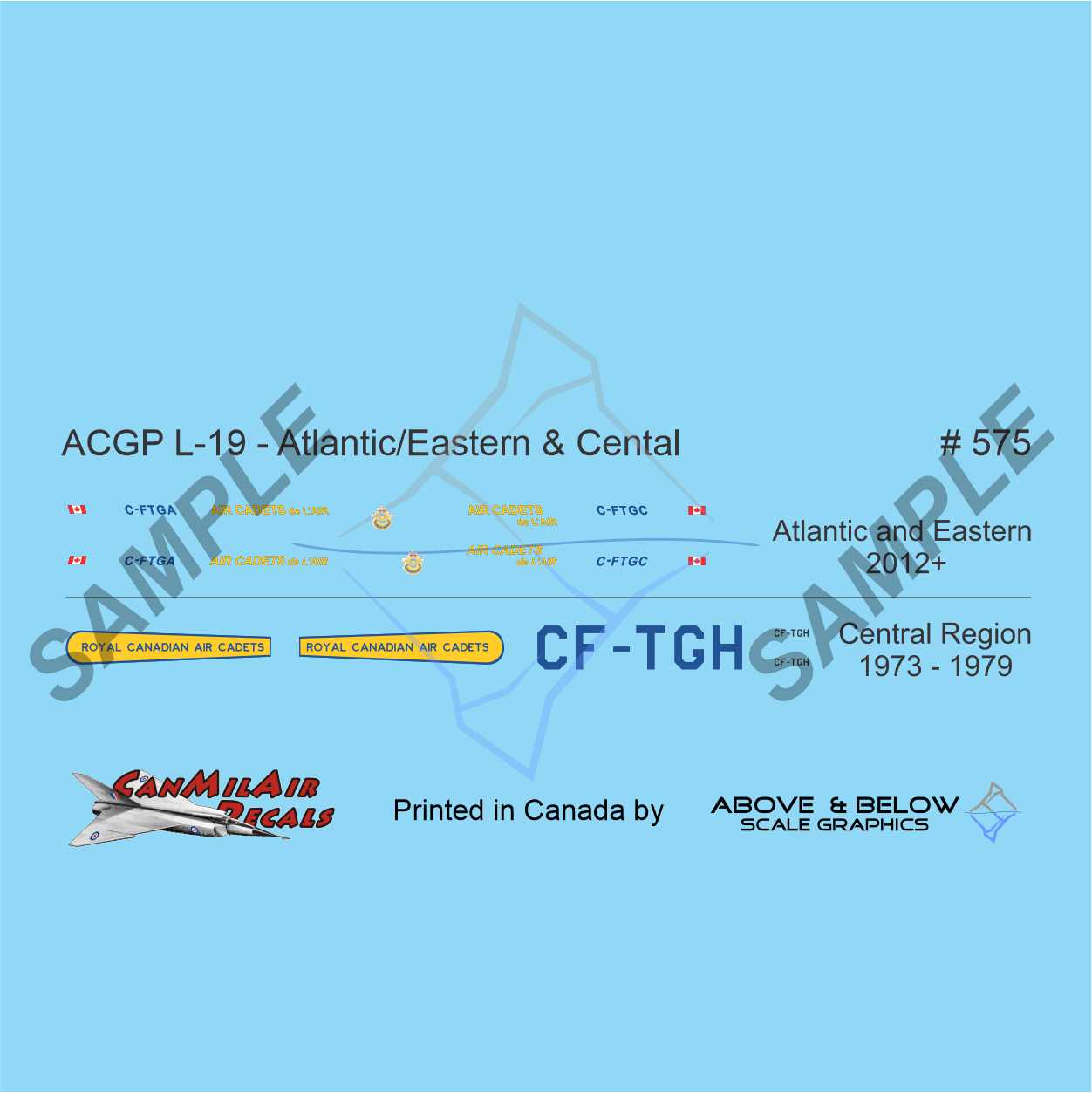 575 - Cessna L-19A/E Bird Dog - ACGP Atlantic/Eastern & Central (1973-79)