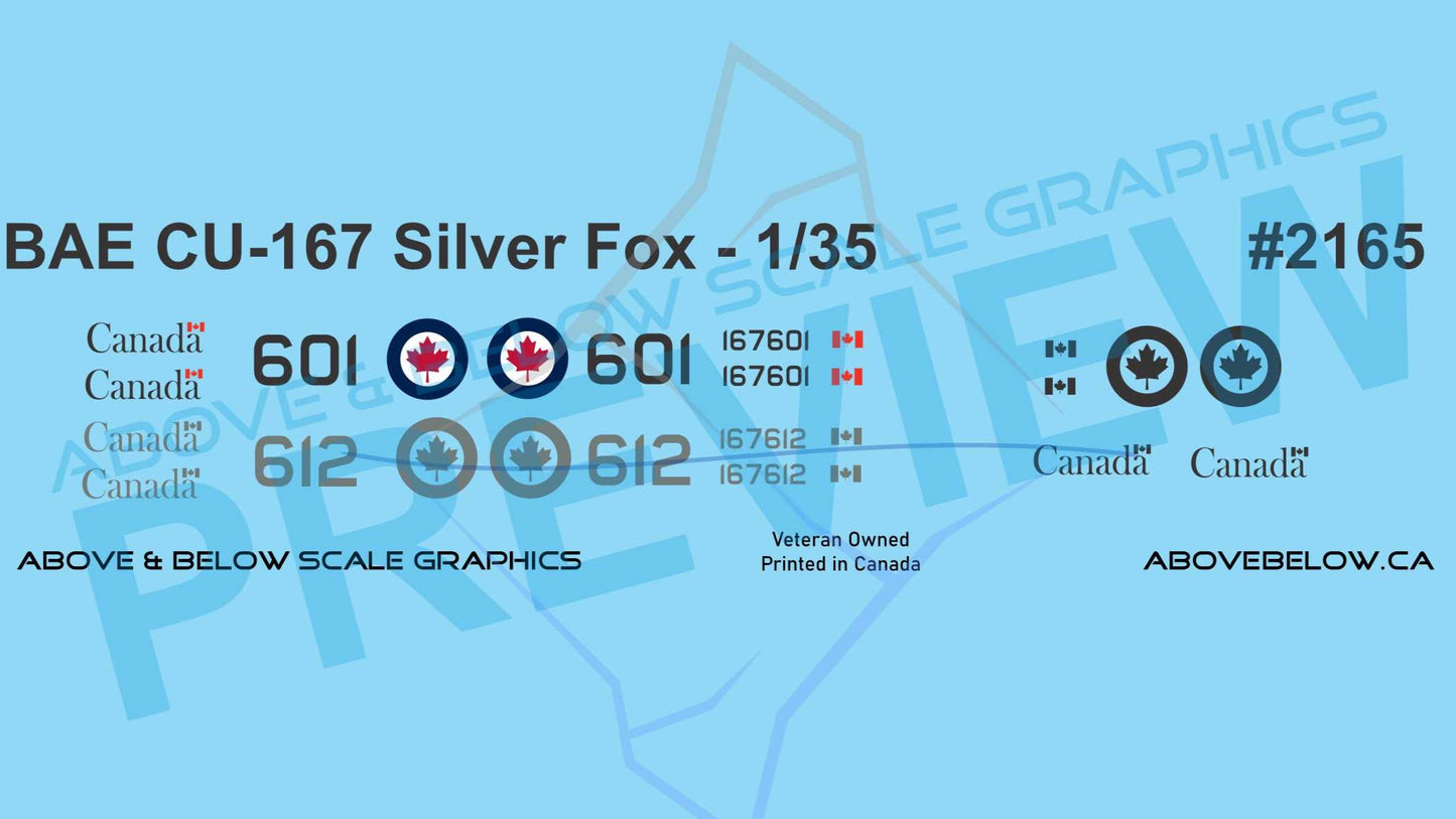 2165 - BAE CU-167 Silver Fox