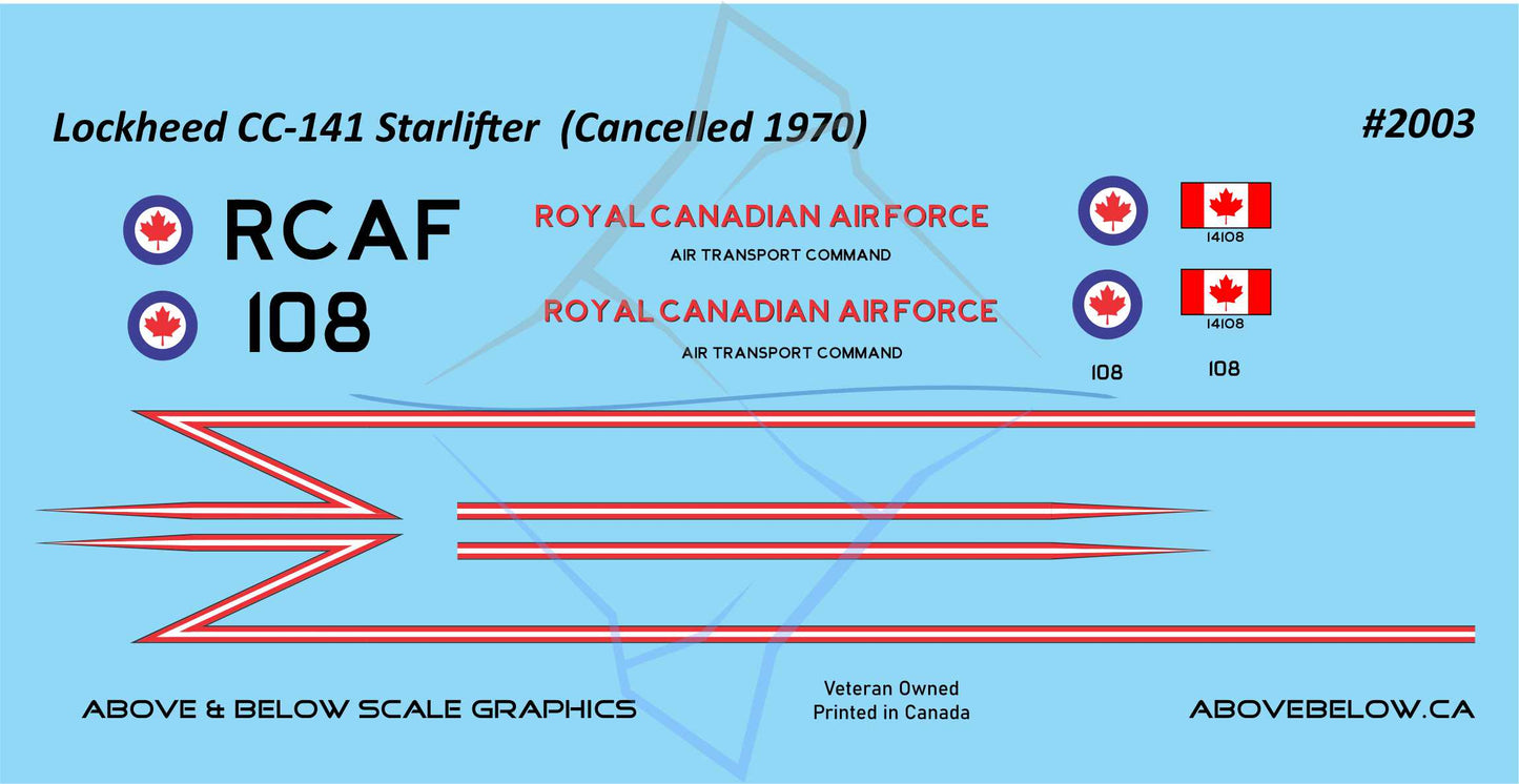 2003 - Lockheed CC-141 Starlifter