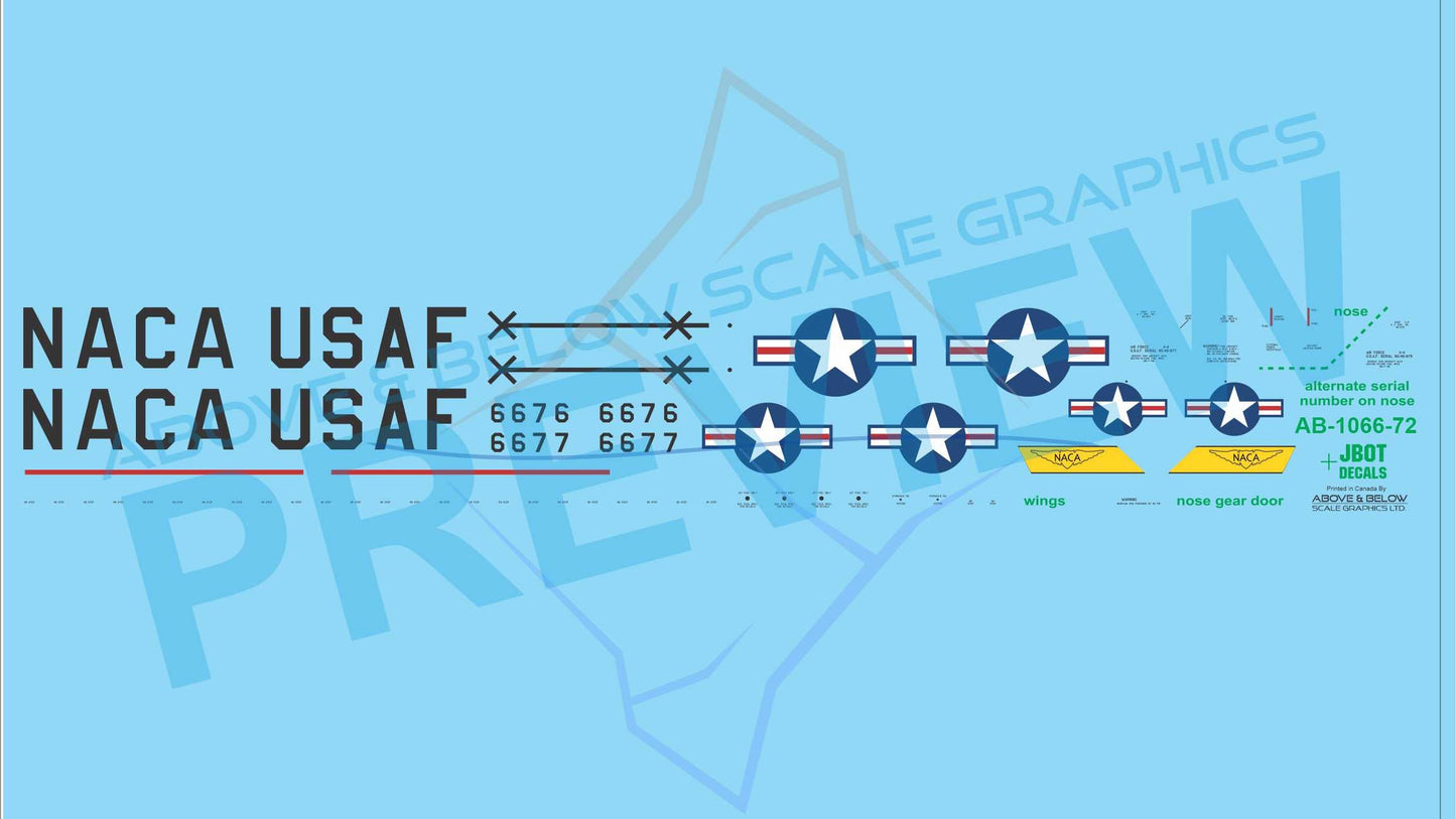 1066 - Northrop X4 Bantam