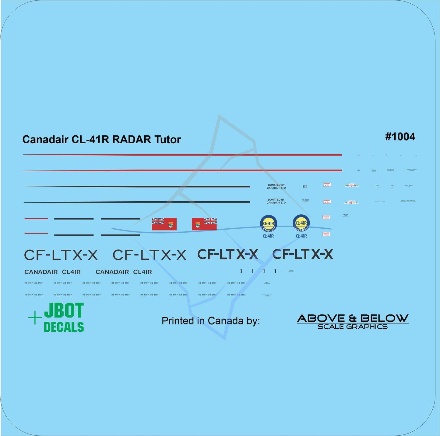 1004 - Canadair CL-41R Tutor RADAR Trainer