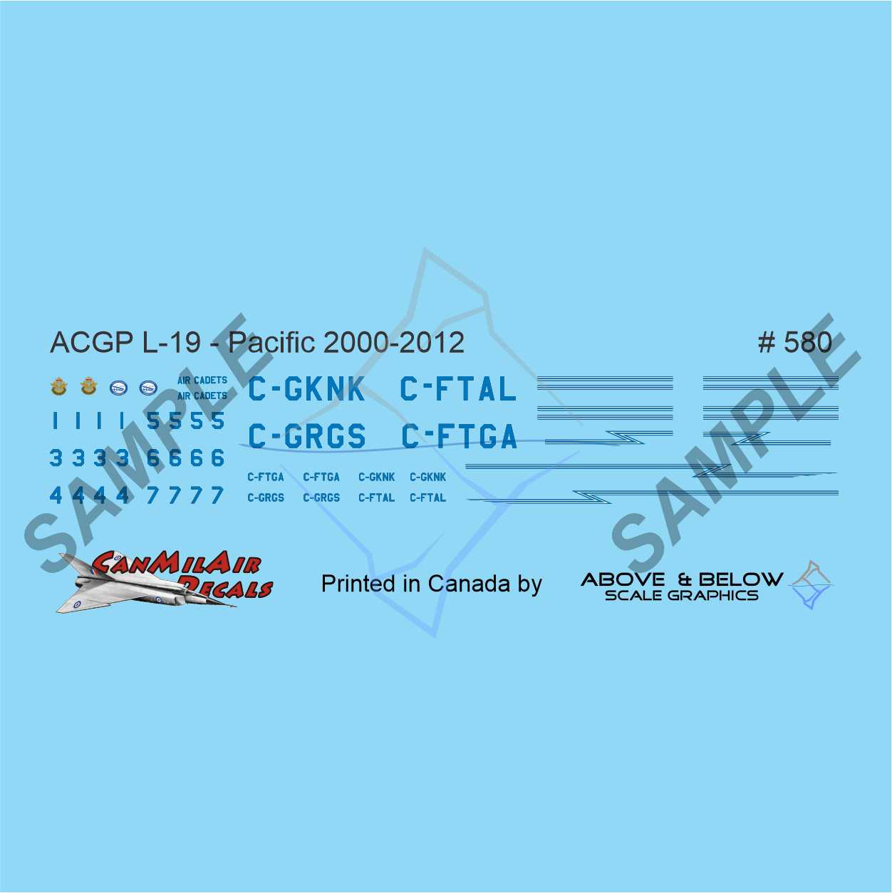580 - Cessna L19A/E Bird Dog - ACGP Pacific Region (2000-2012)