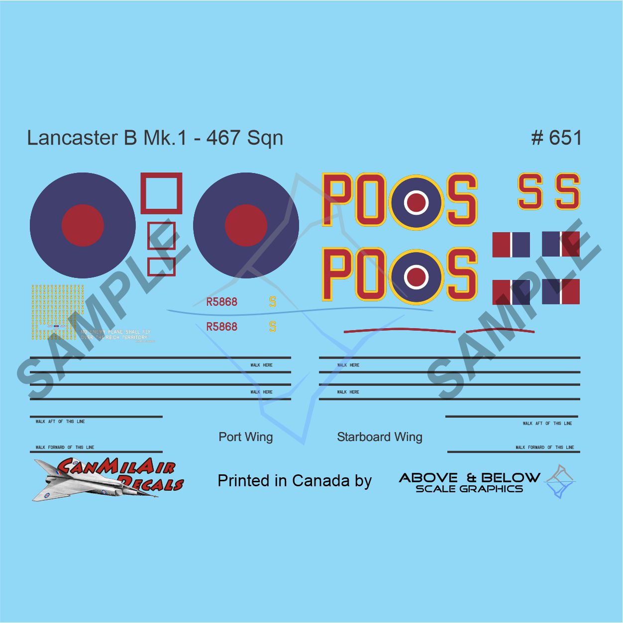 651 - Avro Lancaster B Mk.I - 467 Sqn (1945)