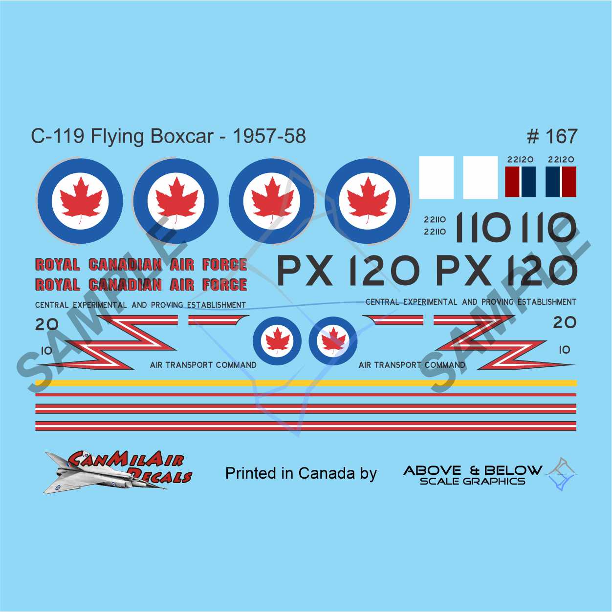 167 - Fairchild C-119 Flying Boxcar - CEPE - Late AB+3 (1957-58)