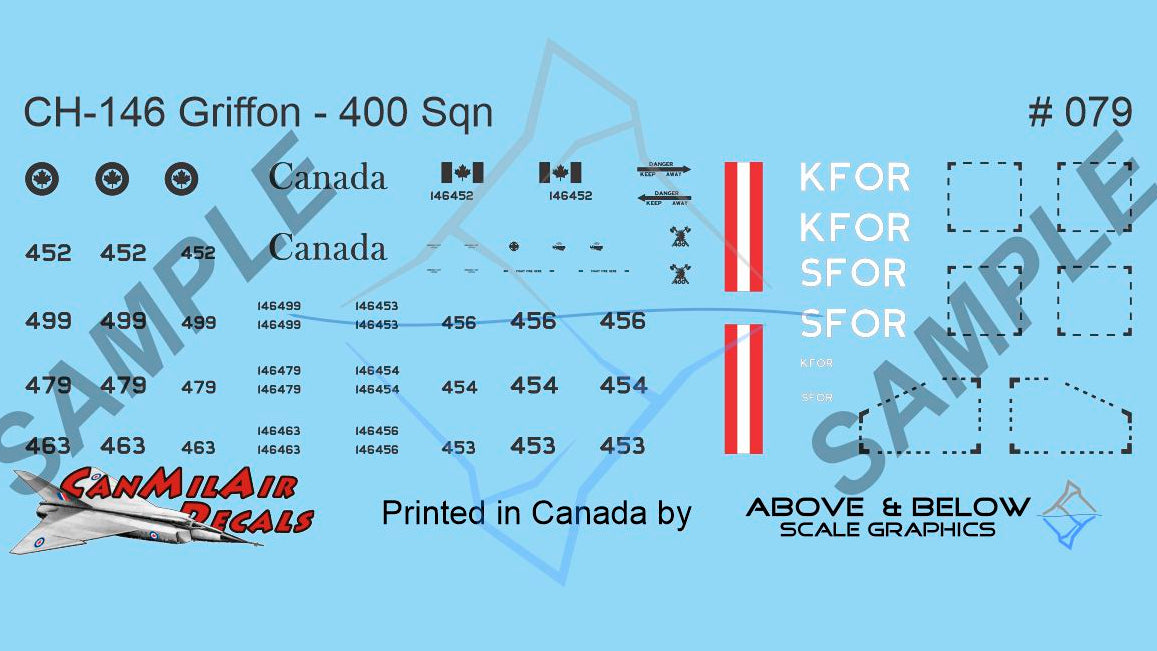 079 - Bell CH-146 Griffon - 400 Sqn