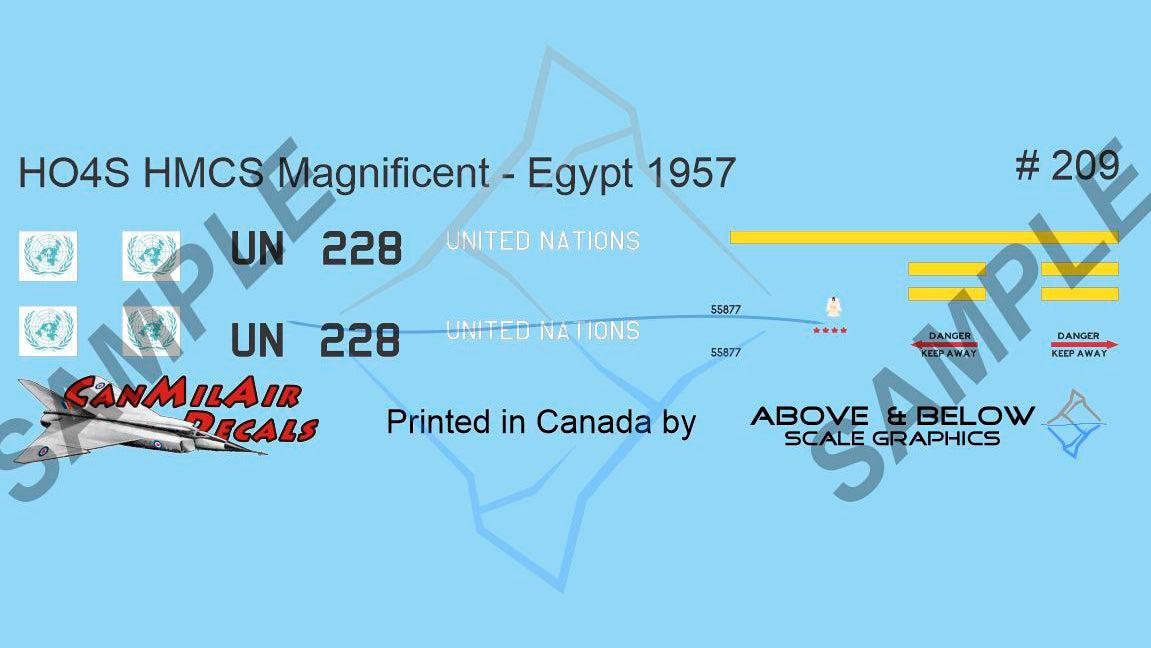 209 - Sikorsky HO4S-3 Seahorse - United Nations (1957)