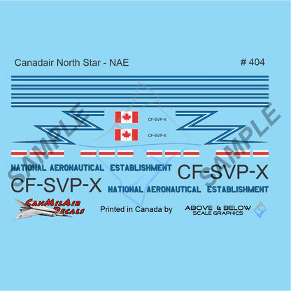 404 - Canadair North Star -NAE (1962-1967)