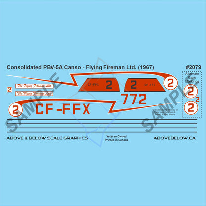 2079 - Consolidated PBY-5A Canso - Flying Firemen Ltd (1967)