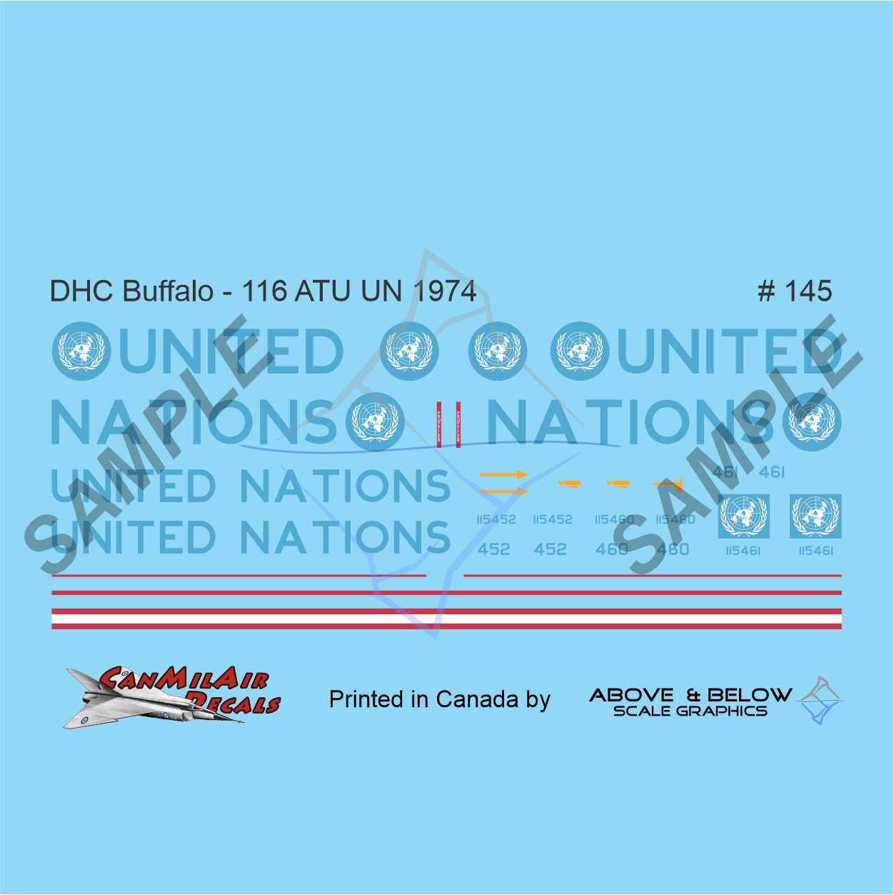 145 - DeHavilland Canada CC-115 Buffalo - UNEF 2 (1974)
