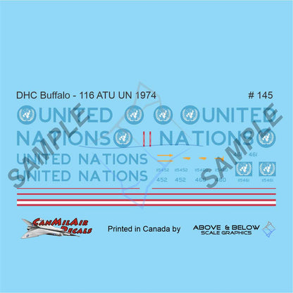 145 - DeHavilland Canada CC-115 Buffalo - UNEF 2 (1974)