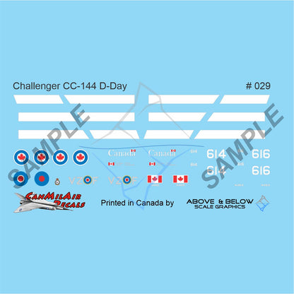 029 - Canadair Challenger 601 / CC-144 - FIP (2004) Special: 60th Anniversary D-Day