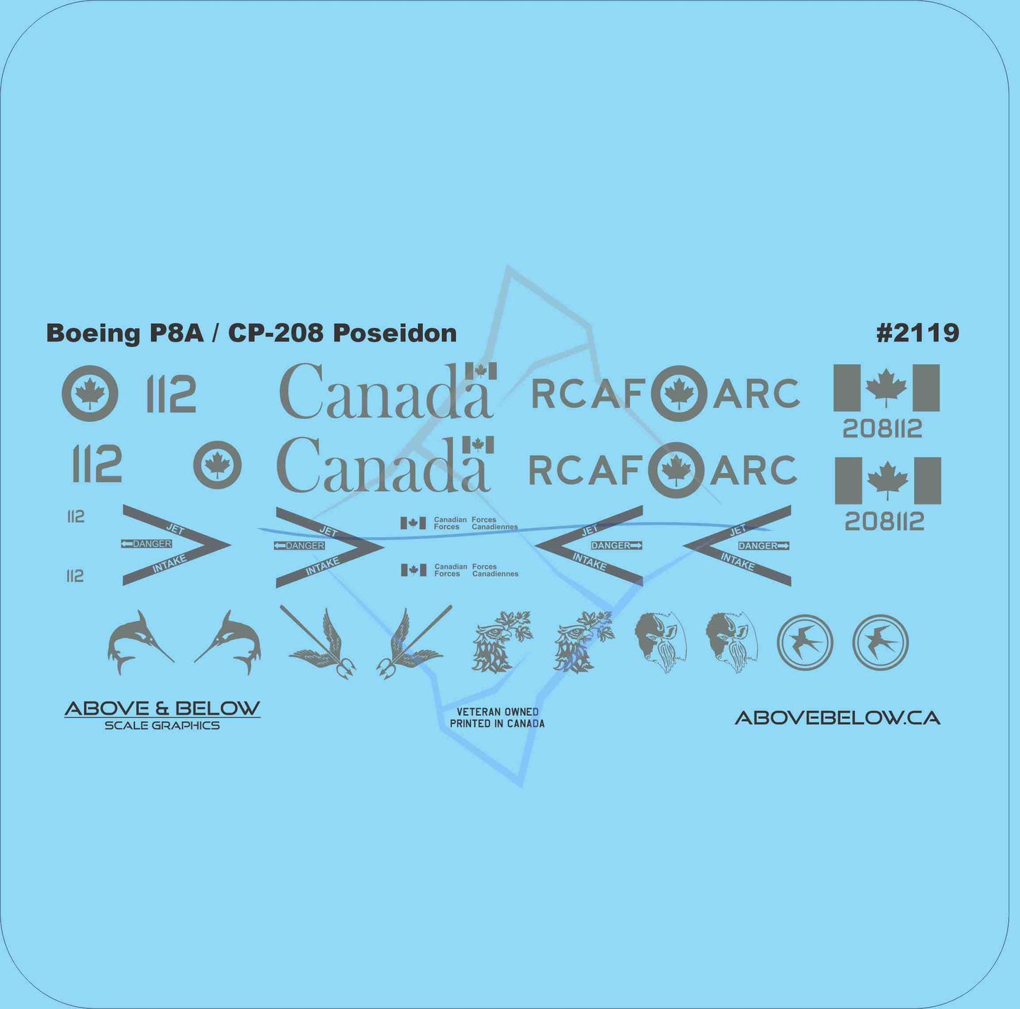 2119 - Boeing P8A / CP-208 Poseidon *WIF*
