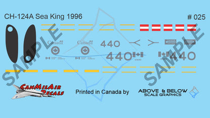 025 - Sikorsky CH-124 Sea King - FIP (1996-2016)