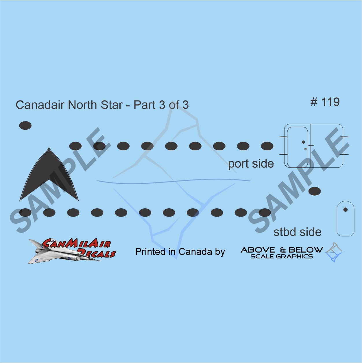 119 - Canadair North Star - Windows and Doors