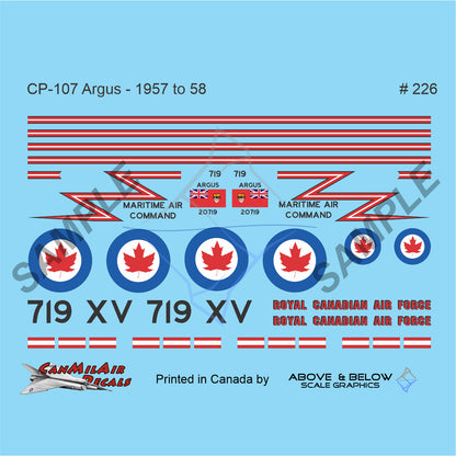 226 - Canadair CL-28 Argus (1957-58)