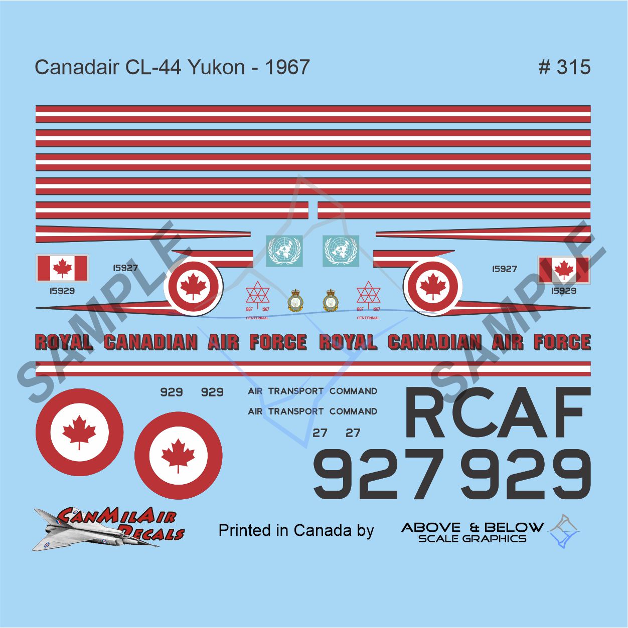 315 - Canadair CC-106 Yukon - Post Unification