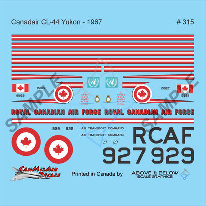 315 - Canadair CC-106 Yukon - Post Unification
