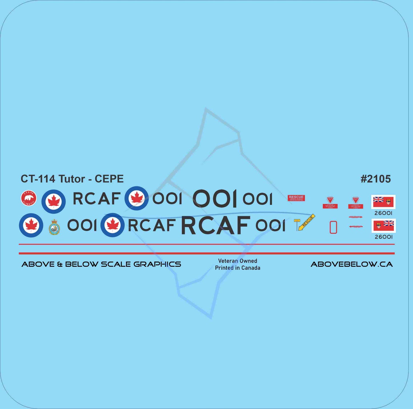 2105 - Canadair CT-114 Tutor - CE&PE First Flight