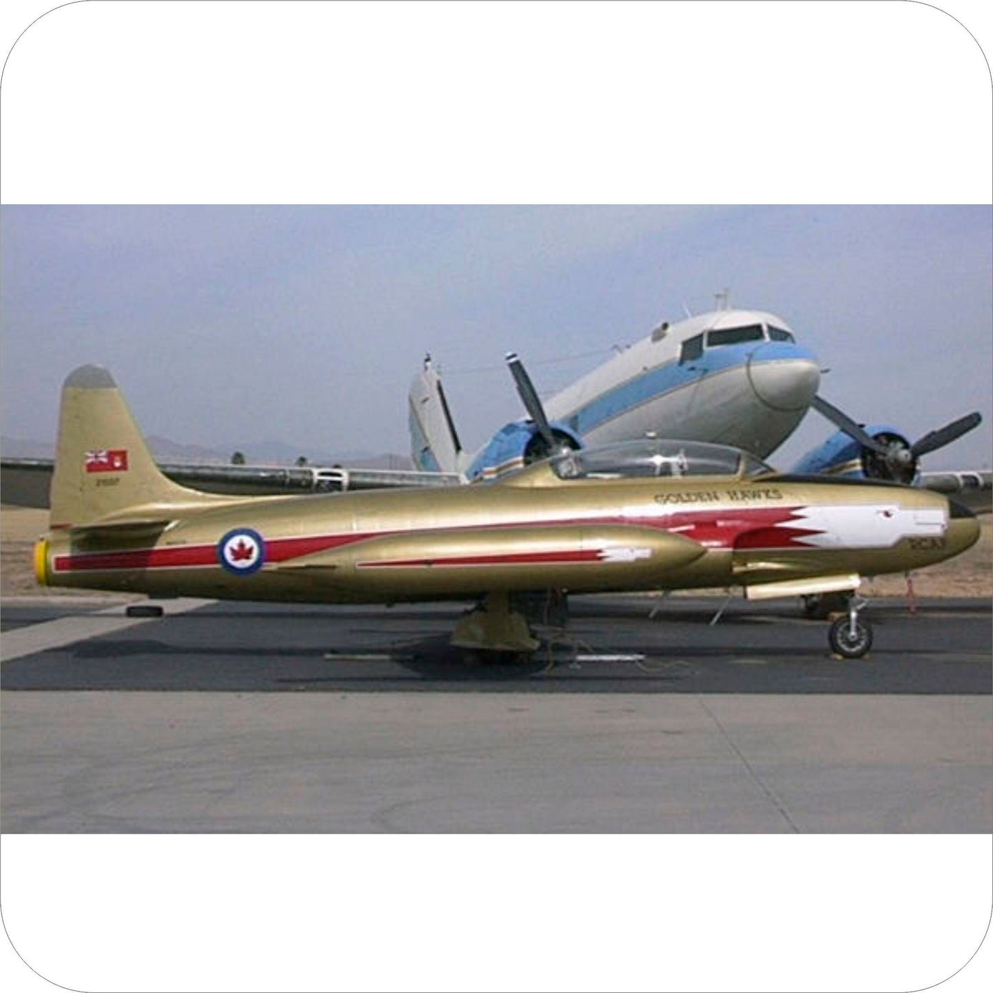 192 -Canadair T-33A Silver Star - Golden Hawks Support Aircraft