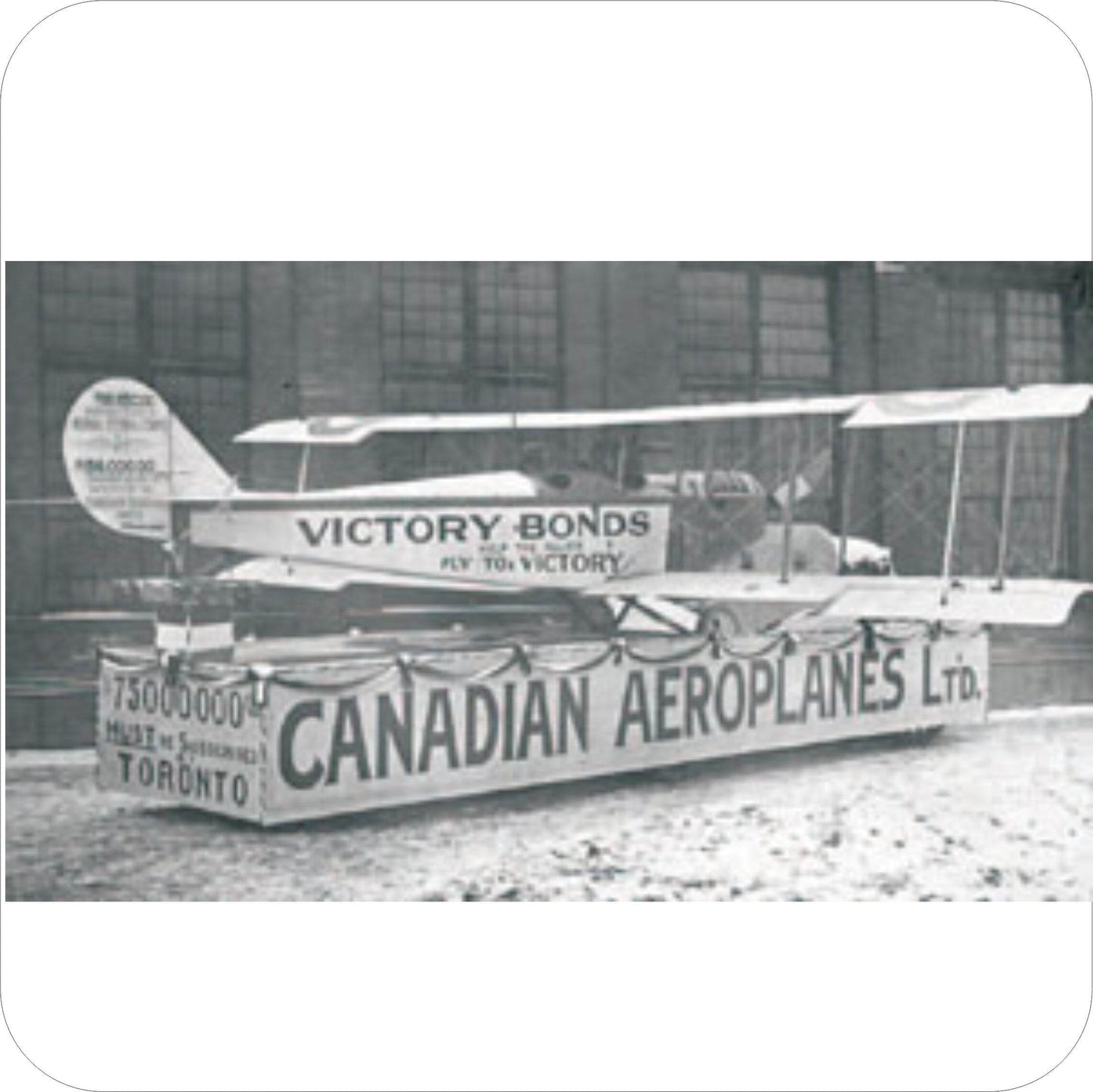 594 - Curtiss JN-4 Canuck - RFC - Toronto Victory Bonds Parade (1917)