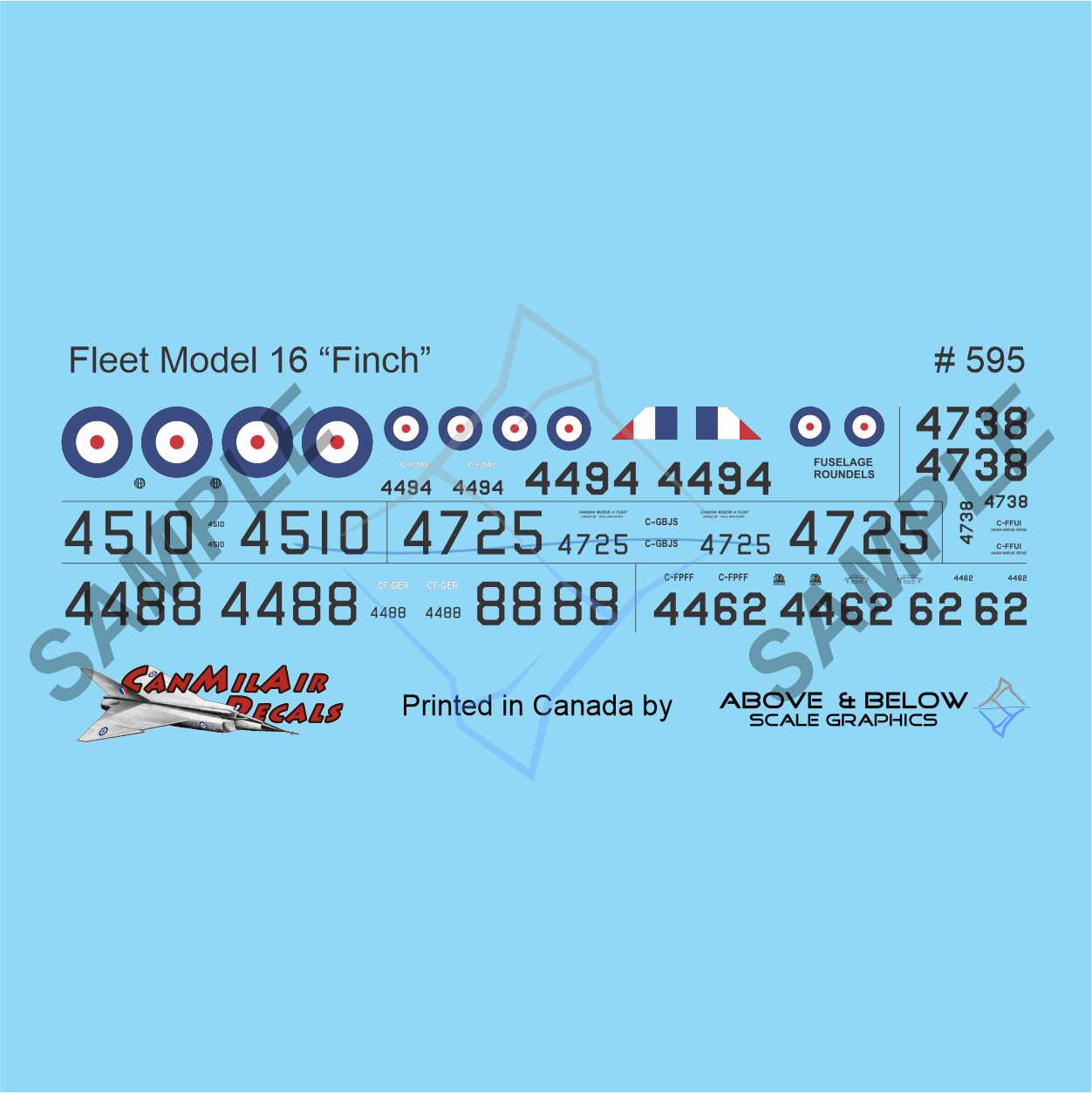 595 - Fleet Model 16 Finch - EFTS (1940-1944)