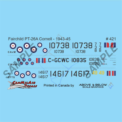 421 - Fairchild PT-26A Cornell - No.13 EFTS (1943-45)