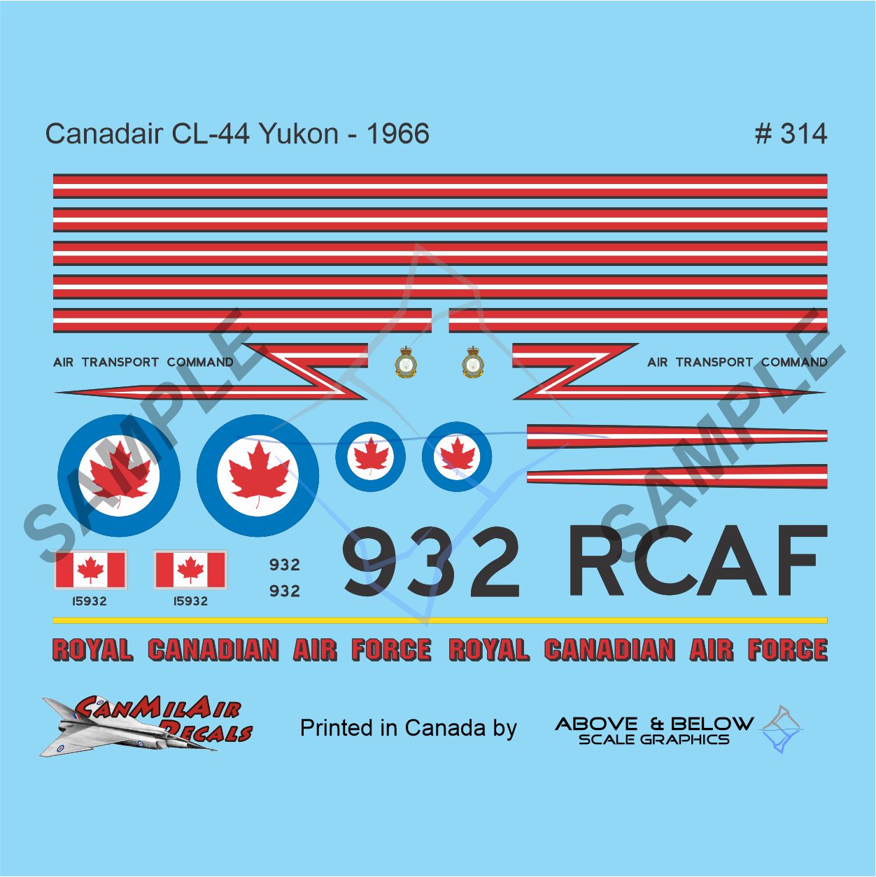 314 Canadair CL-44 Yukon (1966) S/N: 15932