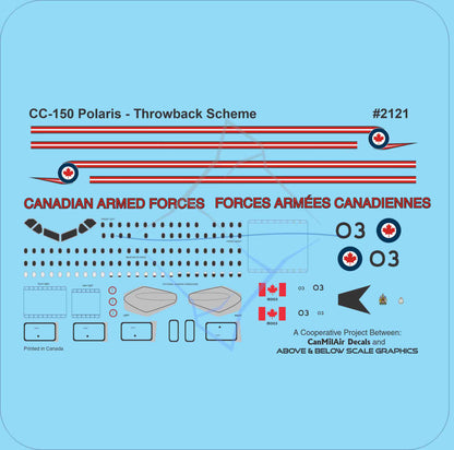 2121 - Airbus CC-150 Polaris - SN:003 Throwback Livery