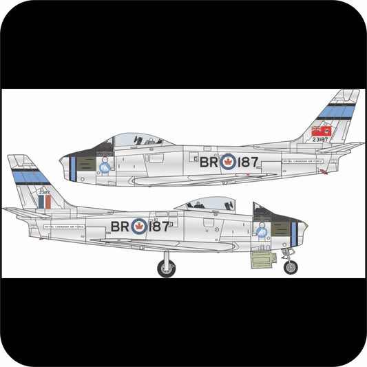 692 - Canadair Sabre Mk.5 No. 434 “Bluenose” Squadron No.3(F) Wing