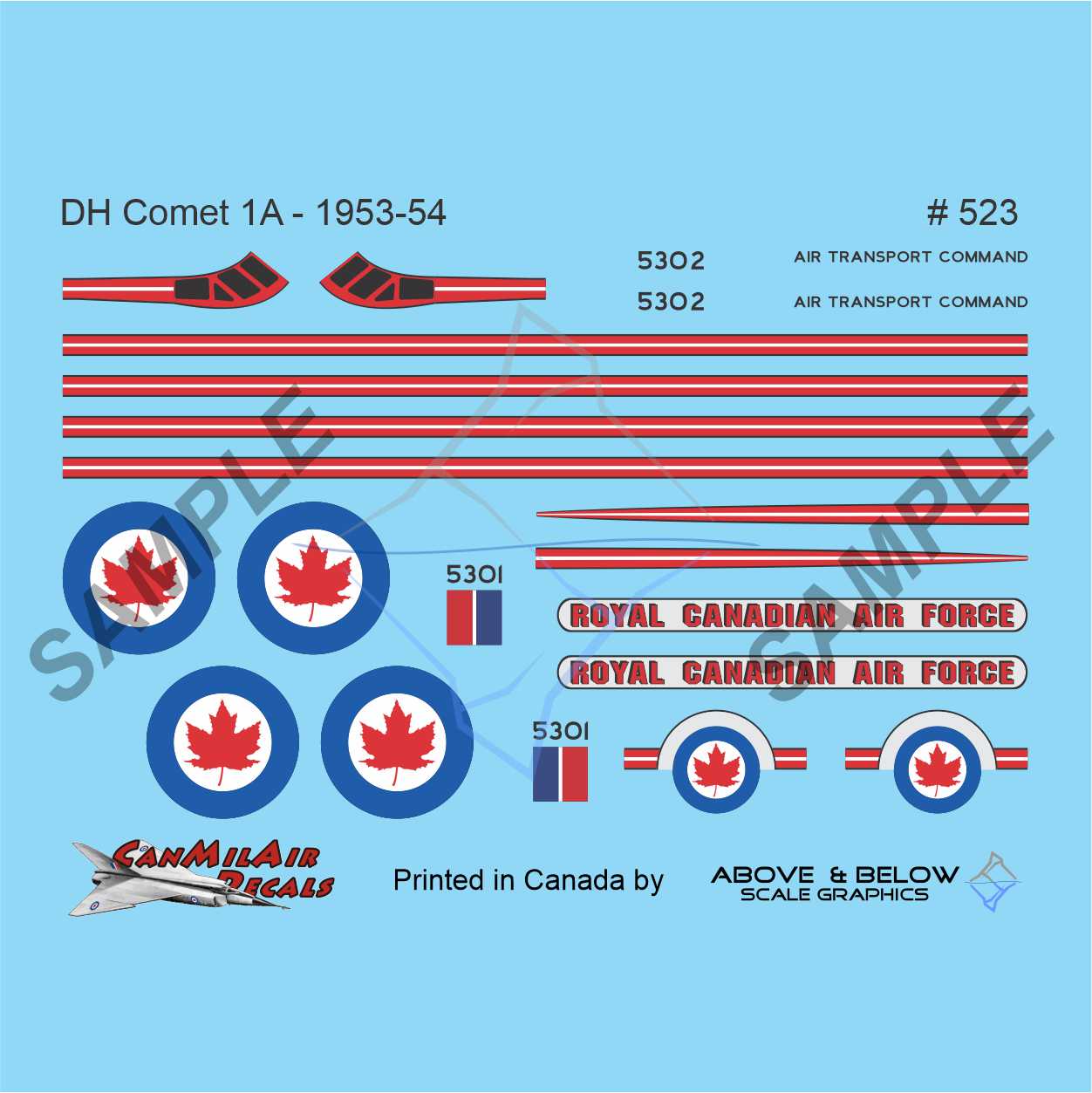 523 - DeHavilland DH-106 Mk.1A Comet (1953-54)