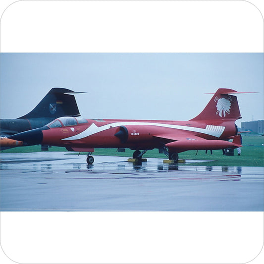 426 - Canadair CF-104 Starfighter - 421 Sqn  - Red Indian "Toothbrush" Baden  30th (1983)