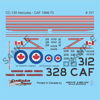 151 - Lockheed CC-130E Hercules - CAF (1968-84)