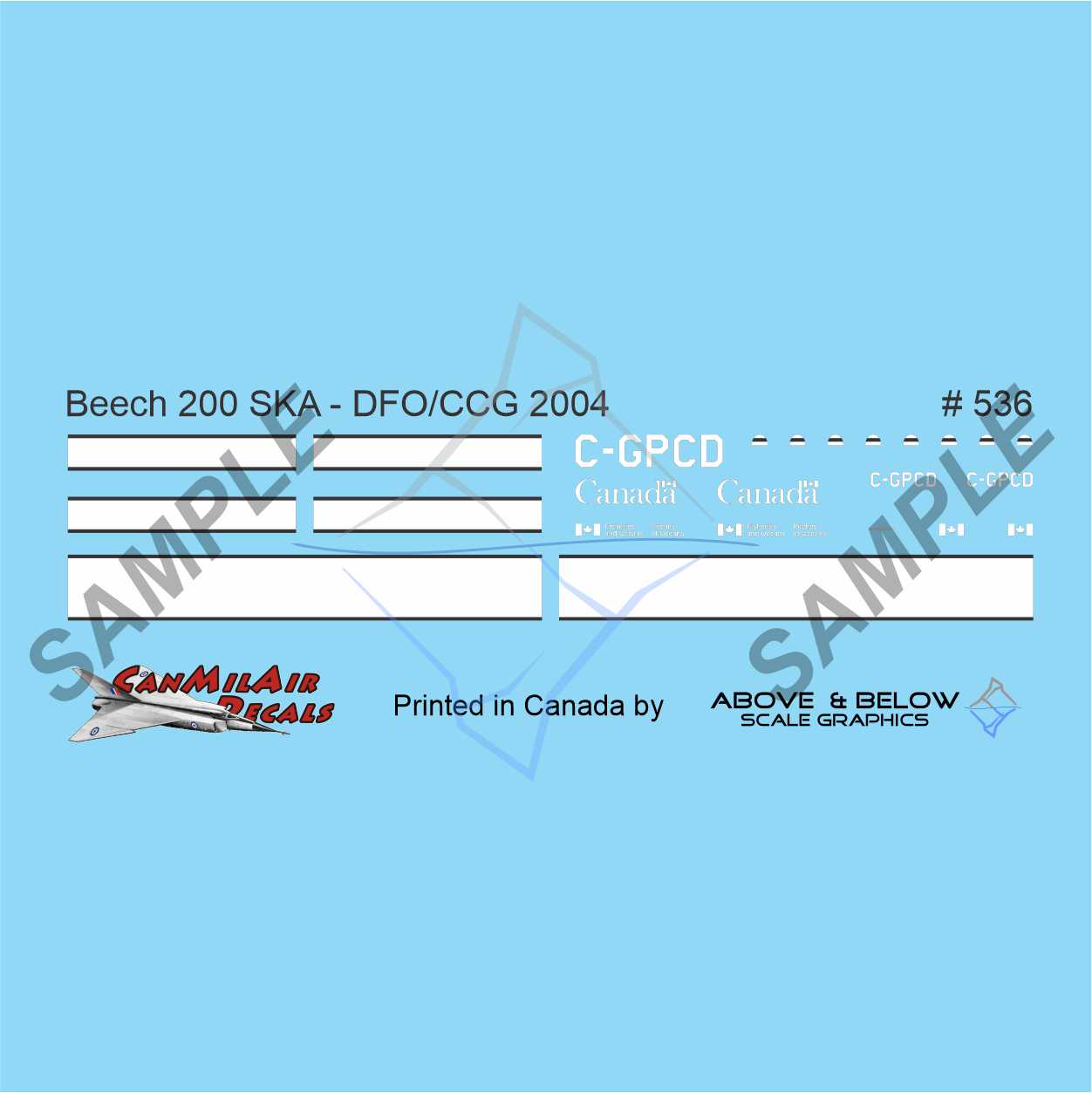 536 - Beechcraft 200 Super King Air - Dept. Fisheries and Oceans (2004)