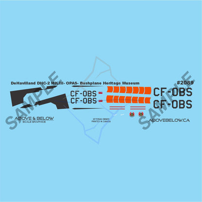 2089 - DeHavilland Canada DHC-2 Beaver Mk.III - OPAS