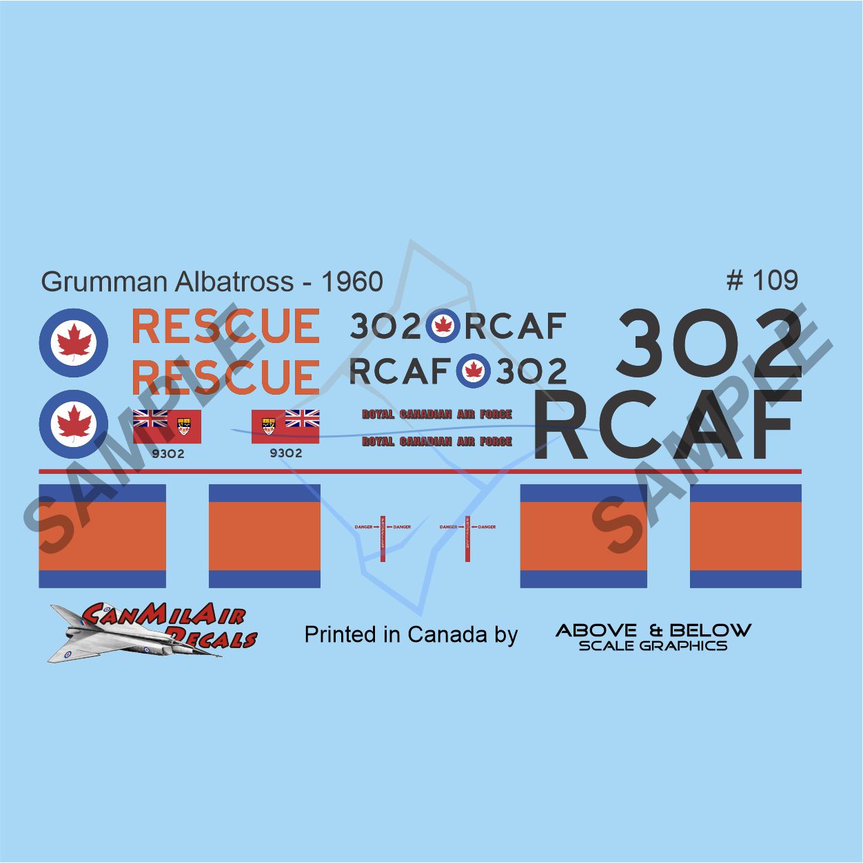 109 - Grumman Albatross - RCAF+3 (1960)