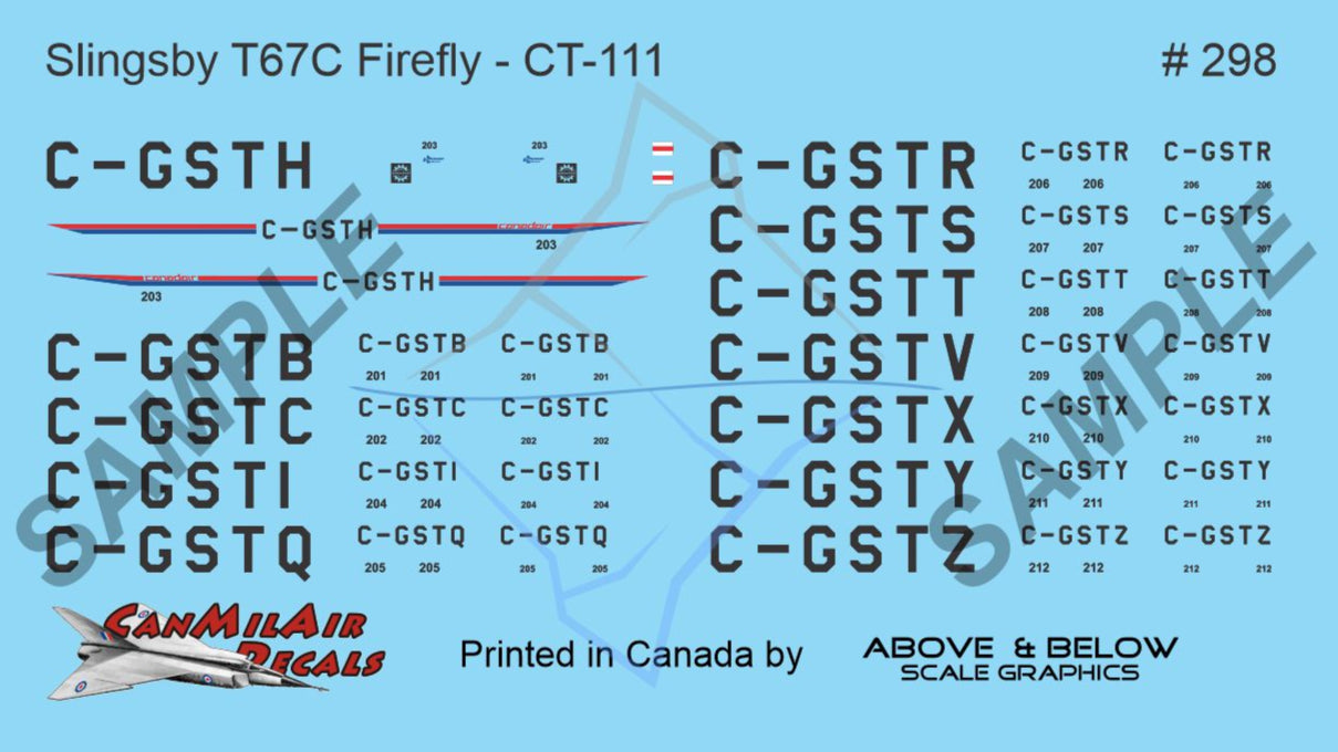 298 - Slingsby T67C / CT-111 Firefly