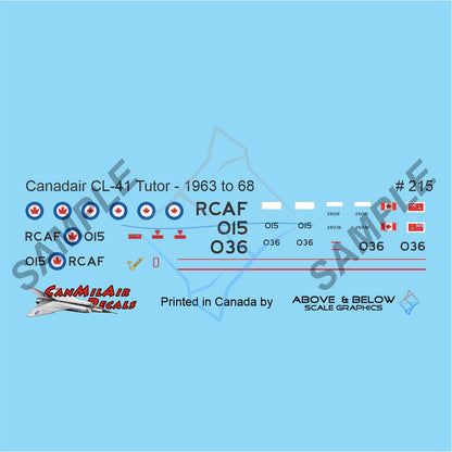 215 - Canadair CT-114 Tutor - RCAF New Leaf (1963-68)