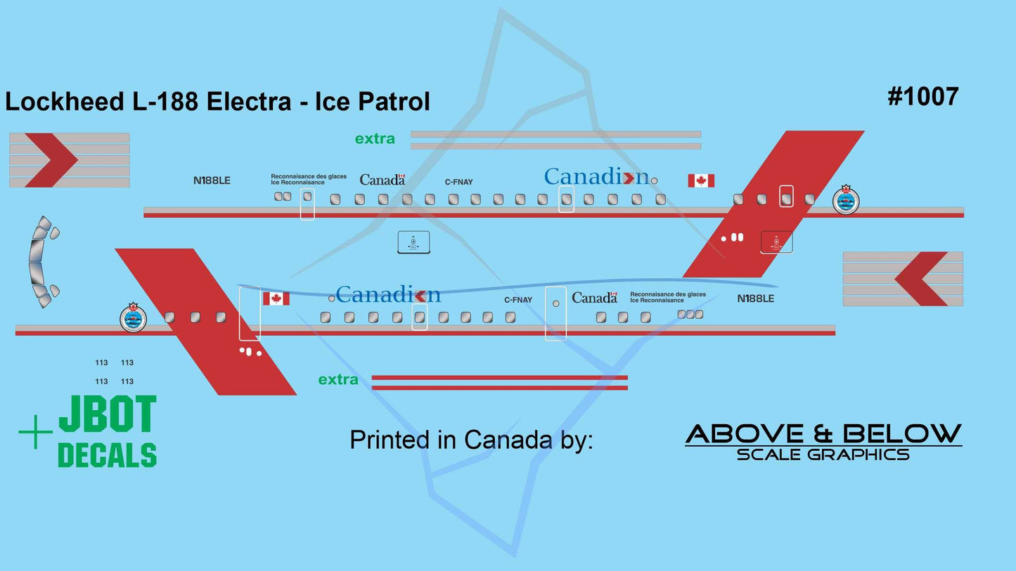 1007 - Lockheed L-188 - Government Canada Ice Patrol