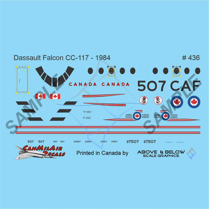 436 - Dassault CE-117 EW Falcon - SYM (1984)