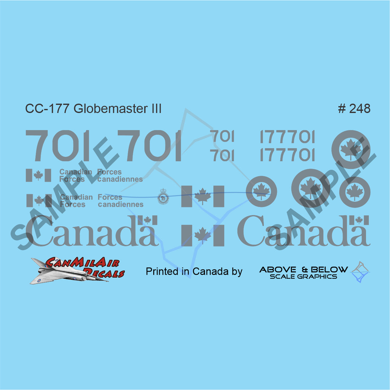 248- Boeing CC-177 Globe Master III - FIP Low Vis (2007-13)