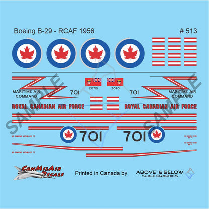 513 - Boeing B-29 Superfortress - Fictional RCAF