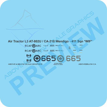 2181 - Air Tractor / L3 Harris - AT-802U Skyguardian / CA-210 Wendigo *WIF*