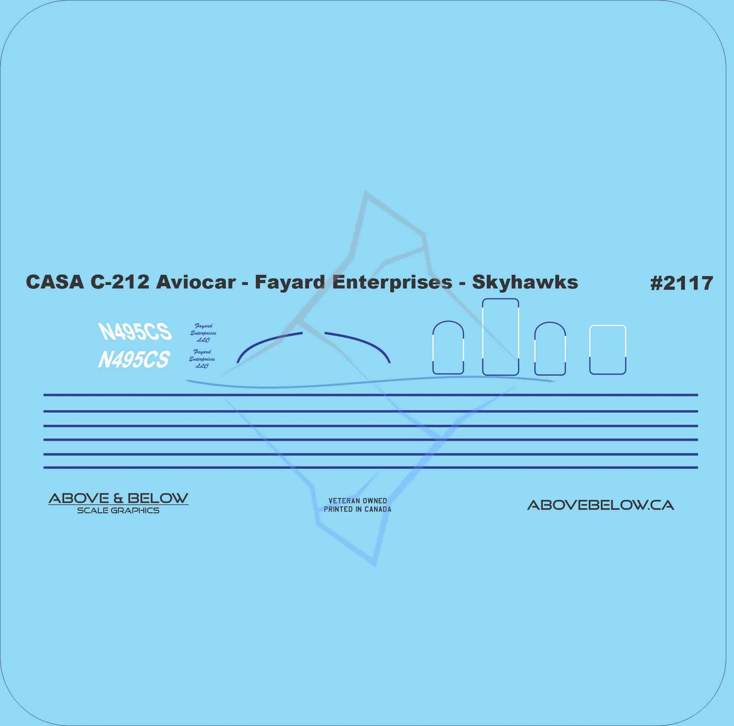 2117 - CASA 212 Aviocar - Fayard Enterprises - Skyhawks