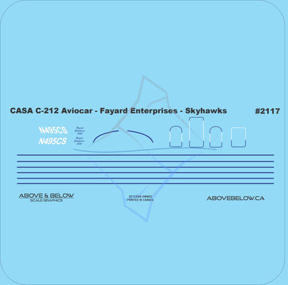 2117 - CASA 212 Aviocar - Fayard Enterprises - Skyhawks