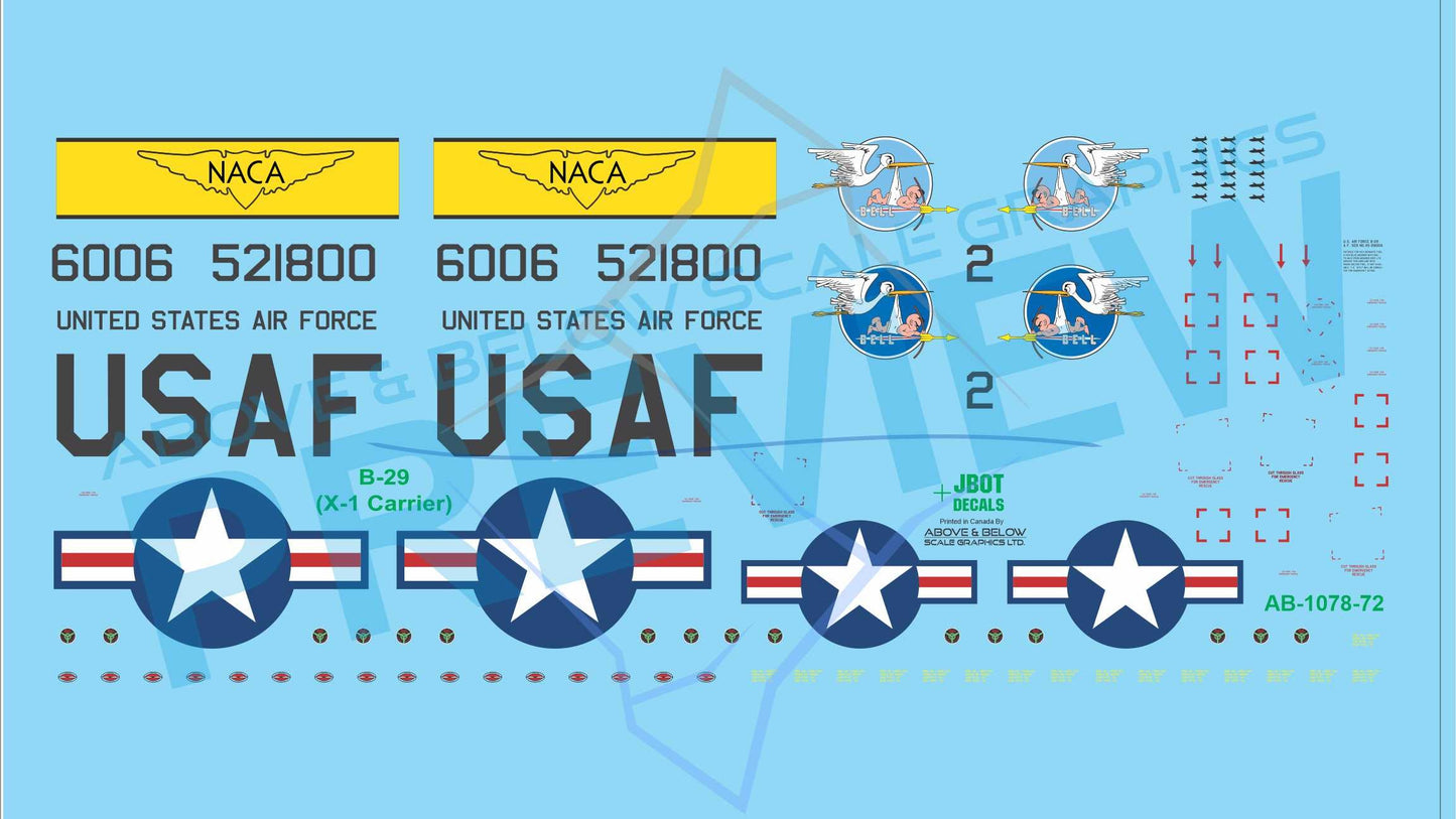 1078 - Boeing B-29 Superfortress - X1 Carrier