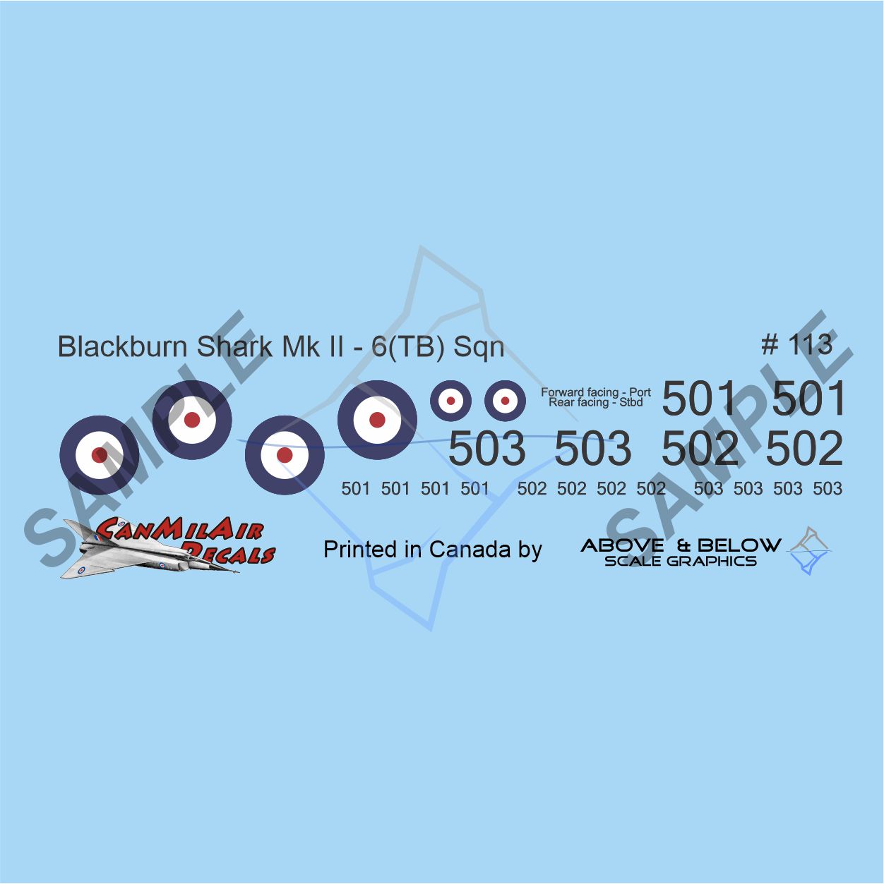 113 - Blackburn Shark II - 6(TB) Sqn Trenton (1936)