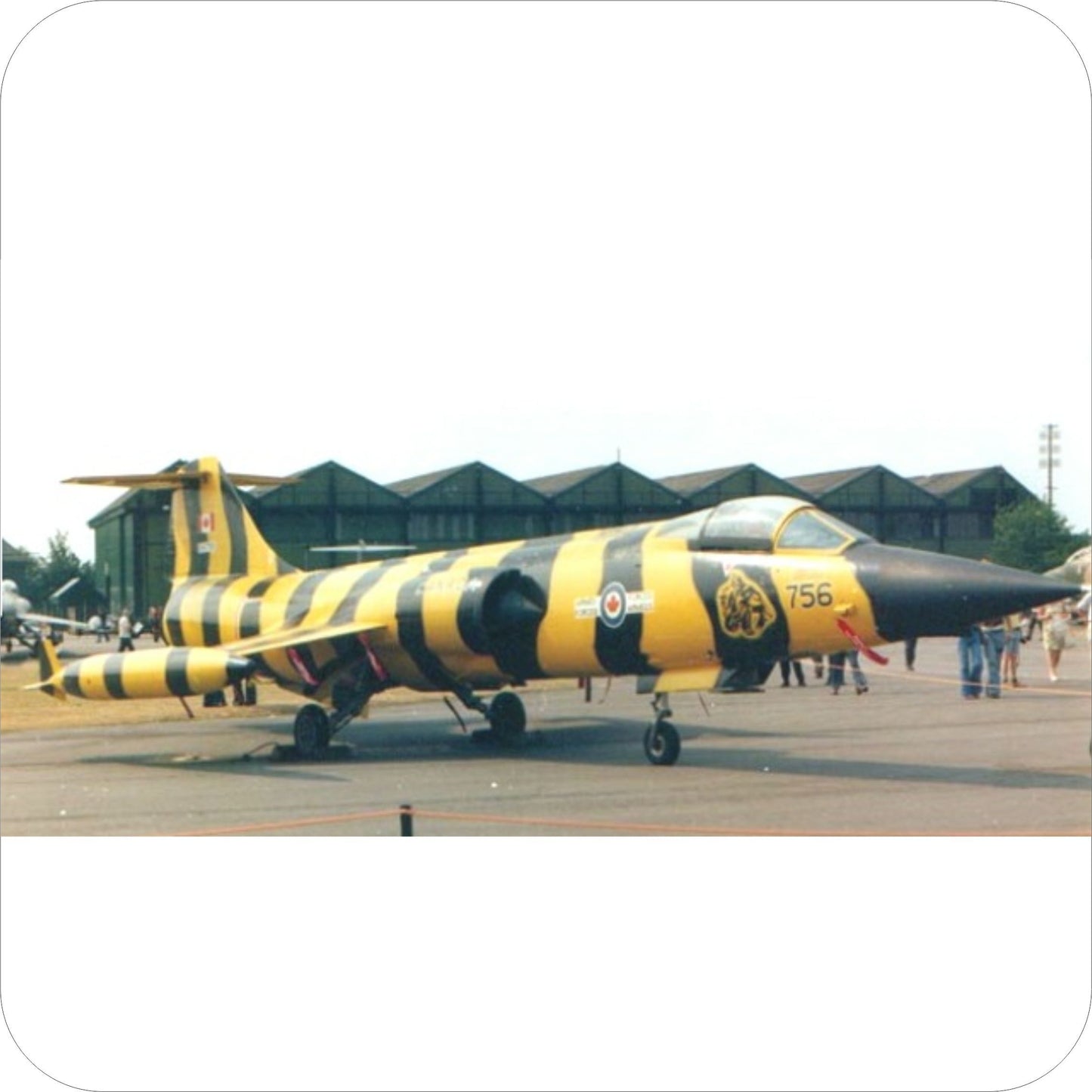 275 - Canadair CF-104 Starfighter - 439 Sqn " Tiger Meet" (1976)