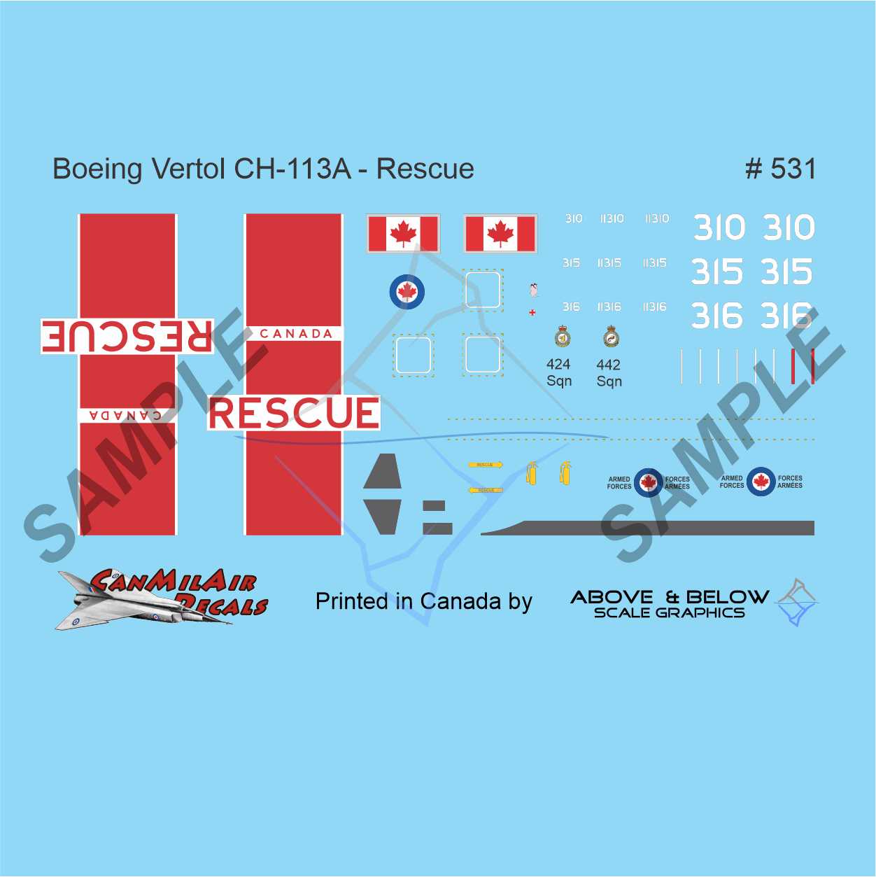 531 - Boeing Vertol CH-113A Voyager - Rescue (1975)