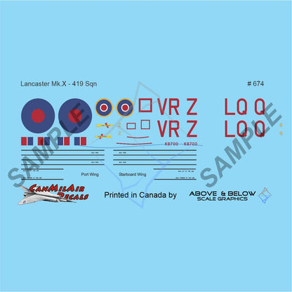 674 - Avro Lancaster Mk.X - KB700 - Ruhr Express